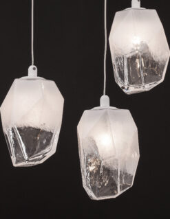 Полилей Nova Luce ICE 9160235 бял детайл 5