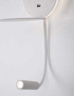 Аплик Nova Luce ECLIP 9173281 бял детайл 4
