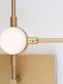 Аплик Nova Luce ATOMO 9180673 златист детайл 5