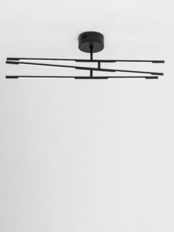 Плафониера Nova Luce RACCIO 9180761 черен