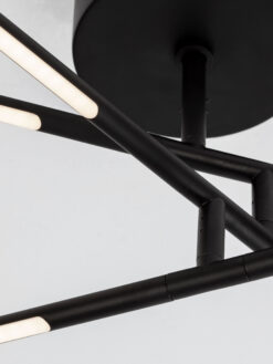 Плафониера Nova Luce RACCIO 9180761 черен детайл 3
