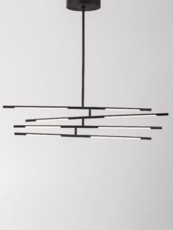 Полилей Nova Luce RACCIO 9180780 черен детайл 4