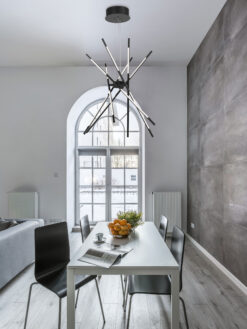 Полилей Nova Luce RACCIO 9180783 черен детайл 4