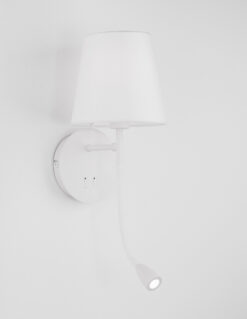 Аплик Nova Luce NIA 9182371 бял детайл 2