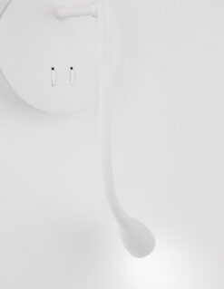 Аплик Nova Luce NIA 9182371 бял детайл 4