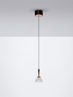 Пендел Nova Luce PALUZ 9186963 черен детайл 2