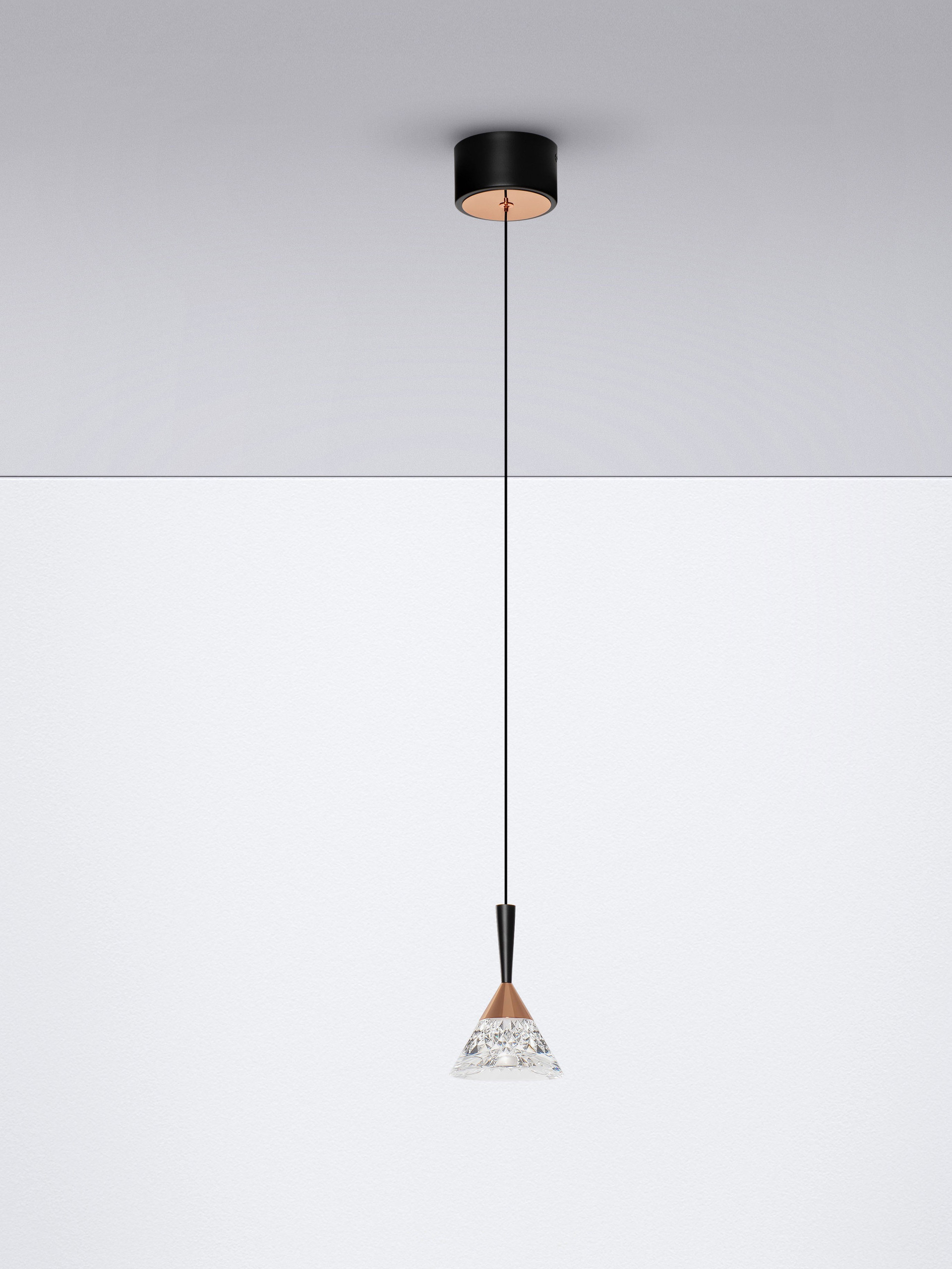 Пендел Nova Luce PALUZ 9186963 черен детайл 2