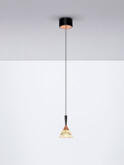Пендел Nova Luce PALUZ 9186963 черен детайл 3