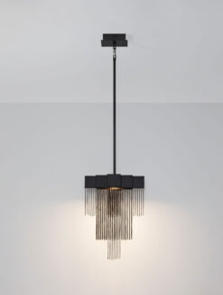 Полилей Nova Luce REVIA 9186990 черен детайл 3