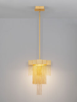 Полилей Nova Luce REVIA 9186991 златист детайл 3