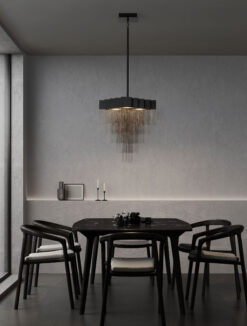Полилей Nova Luce REVIA 9186992 черен