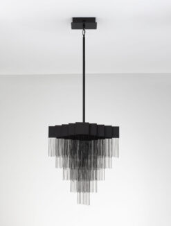 Полилей Nova Luce REVIA 9186992 черен детайл 2
