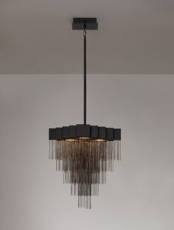 Полилей Nova Luce REVIA 9186992 черен детайл 3
