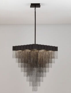 Полилей Nova Luce REVIA 9186994 черен детайл 3