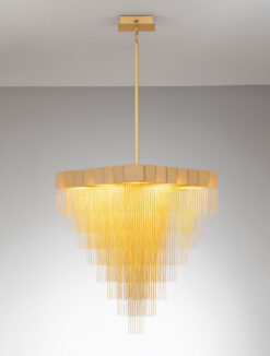 Полилей Nova Luce REVIA 9186995 златист детайл 3