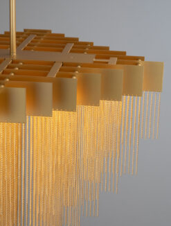 Полилей Nova Luce REVIA 9186995 златист детайл 5