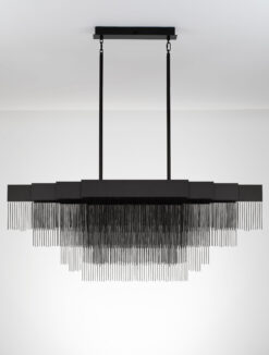 Полилей Nova Luce REVIA 9186996 черен детайл 2