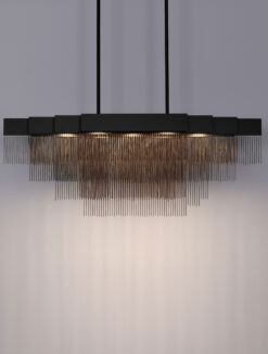 Полилей Nova Luce REVIA 9186996 черен детайл 4