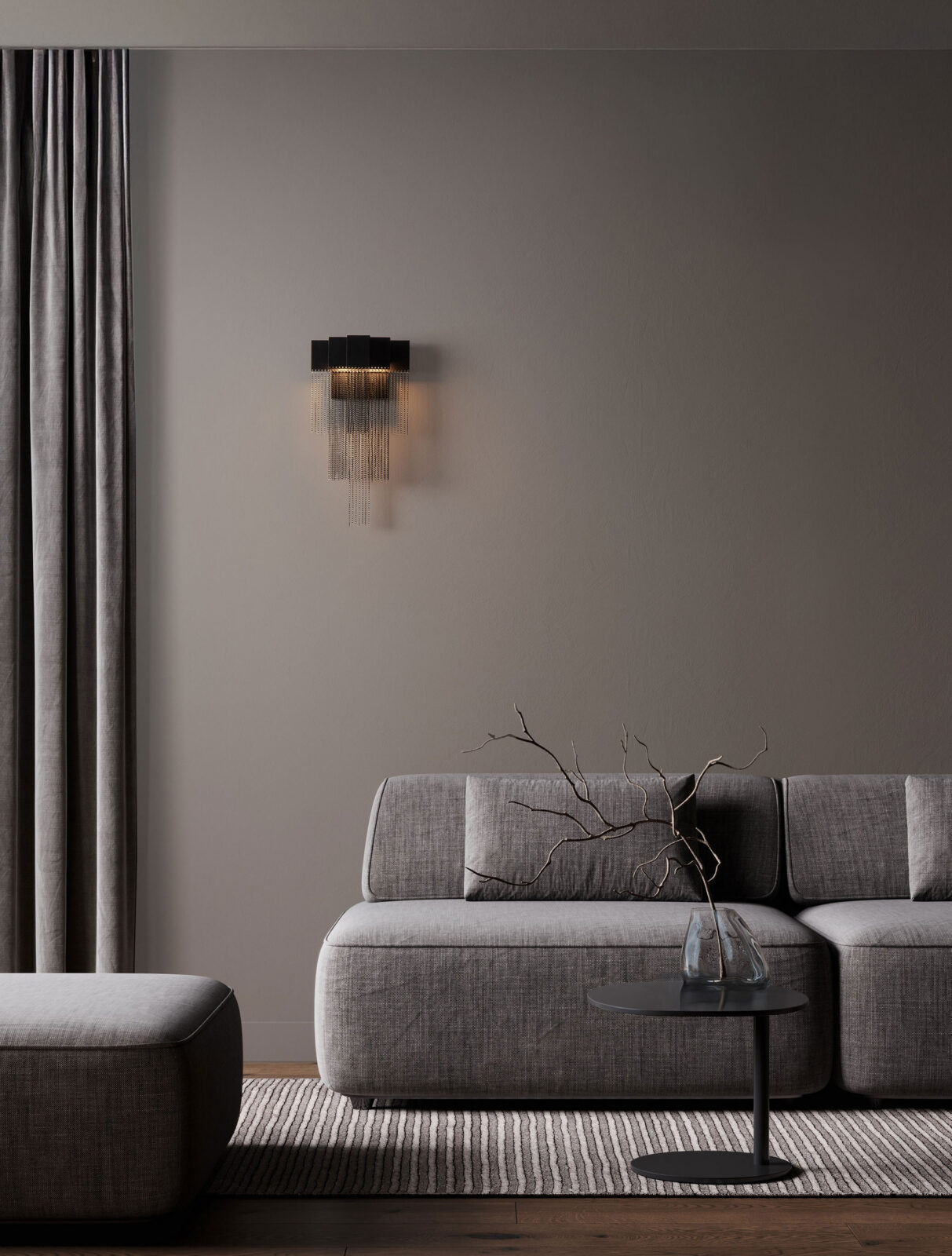 Аплик Nova Luce REVIA 9186998 черен