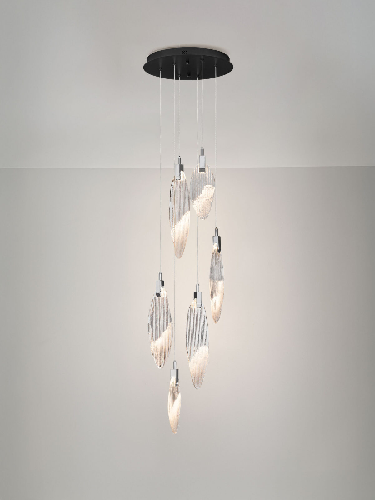 Полилей Nova Luce SERIQ 9187005 хром детайл 3