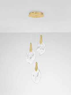 Пендел Nova Luce BELLINA 9187011 златист детайл 2