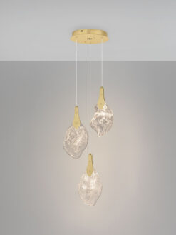 Пендел Nova Luce BELLINA 9187011 златист детайл 3