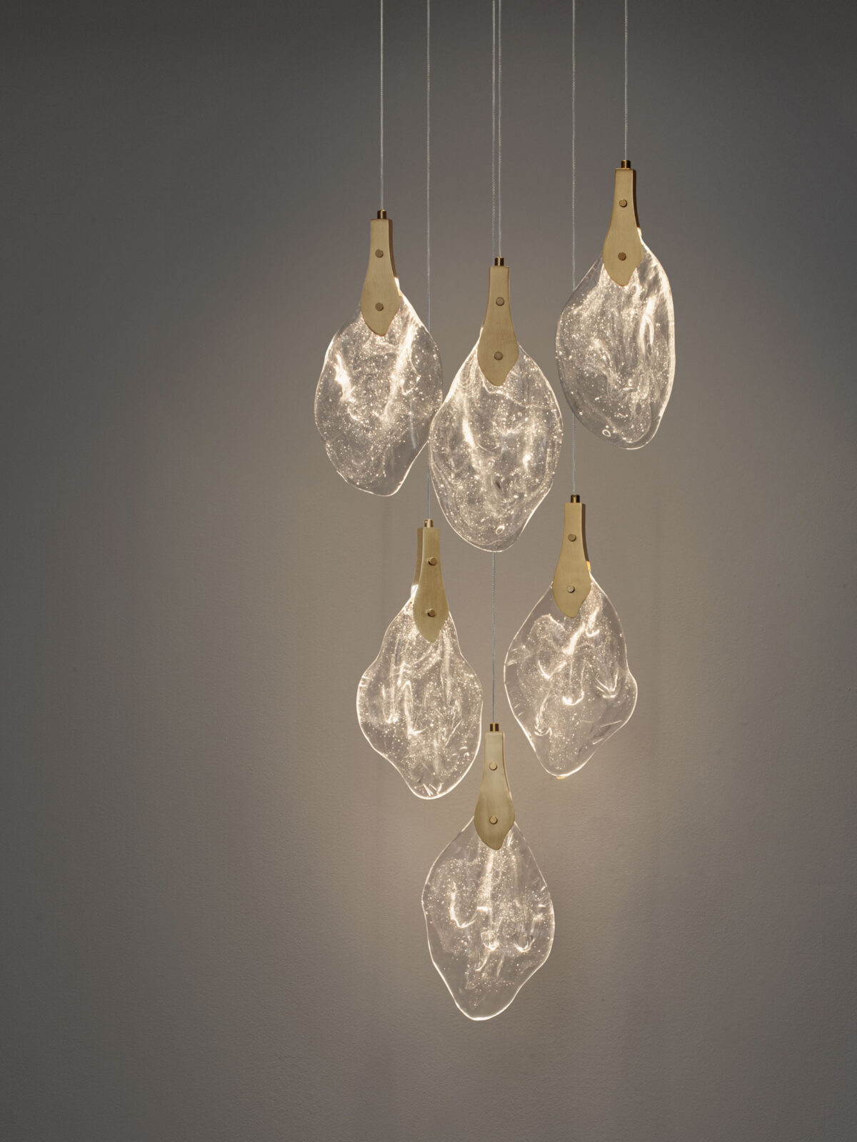 Полилей Nova Luce BELLINA 9187012 златист детайл 4