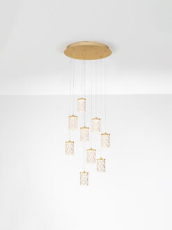 Полилей Nova Luce PHOS 9190203 златист детайл 3