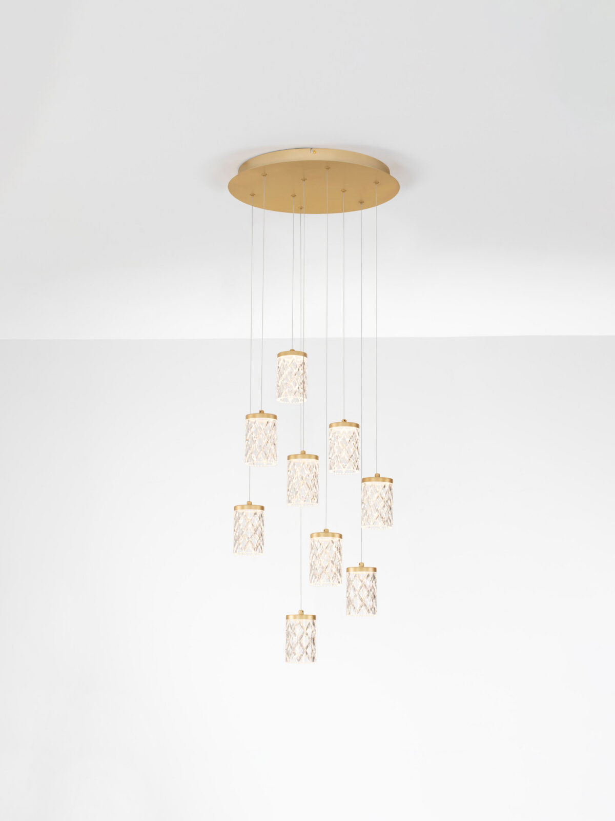 Полилей Nova Luce PHOS 9190203 златист детайл 3