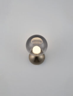 Аплик Nova Luce SILENZIO 9190210 сив детайл 3