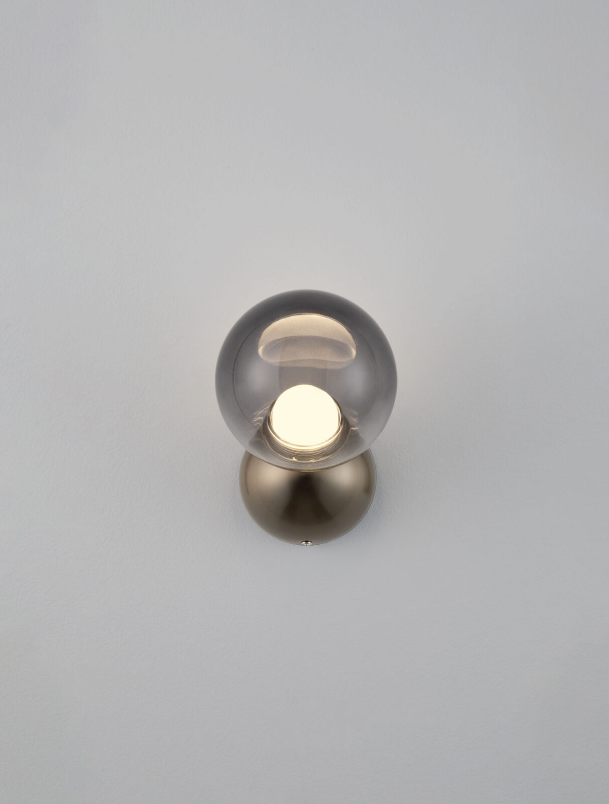 Аплик Nova Luce SILENZIO 9190210 сив детайл 3