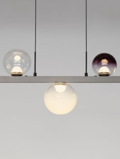 Полилей Nova Luce SILENZIO 9190211 сив детайл 5