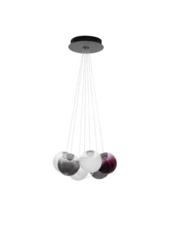 Полилей Nova Luce SILENZIO 9190212 сив в интериор