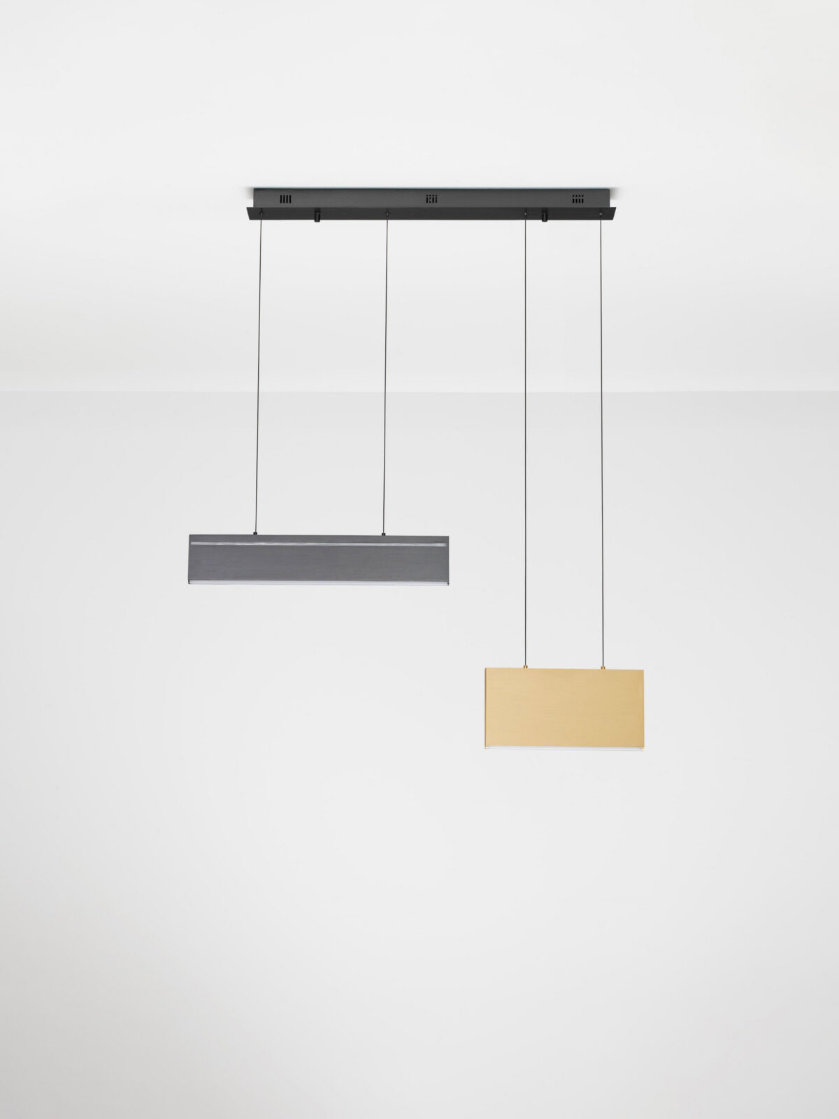 Полилей Nova Luce ALUNA 9190220 черен детайл 3