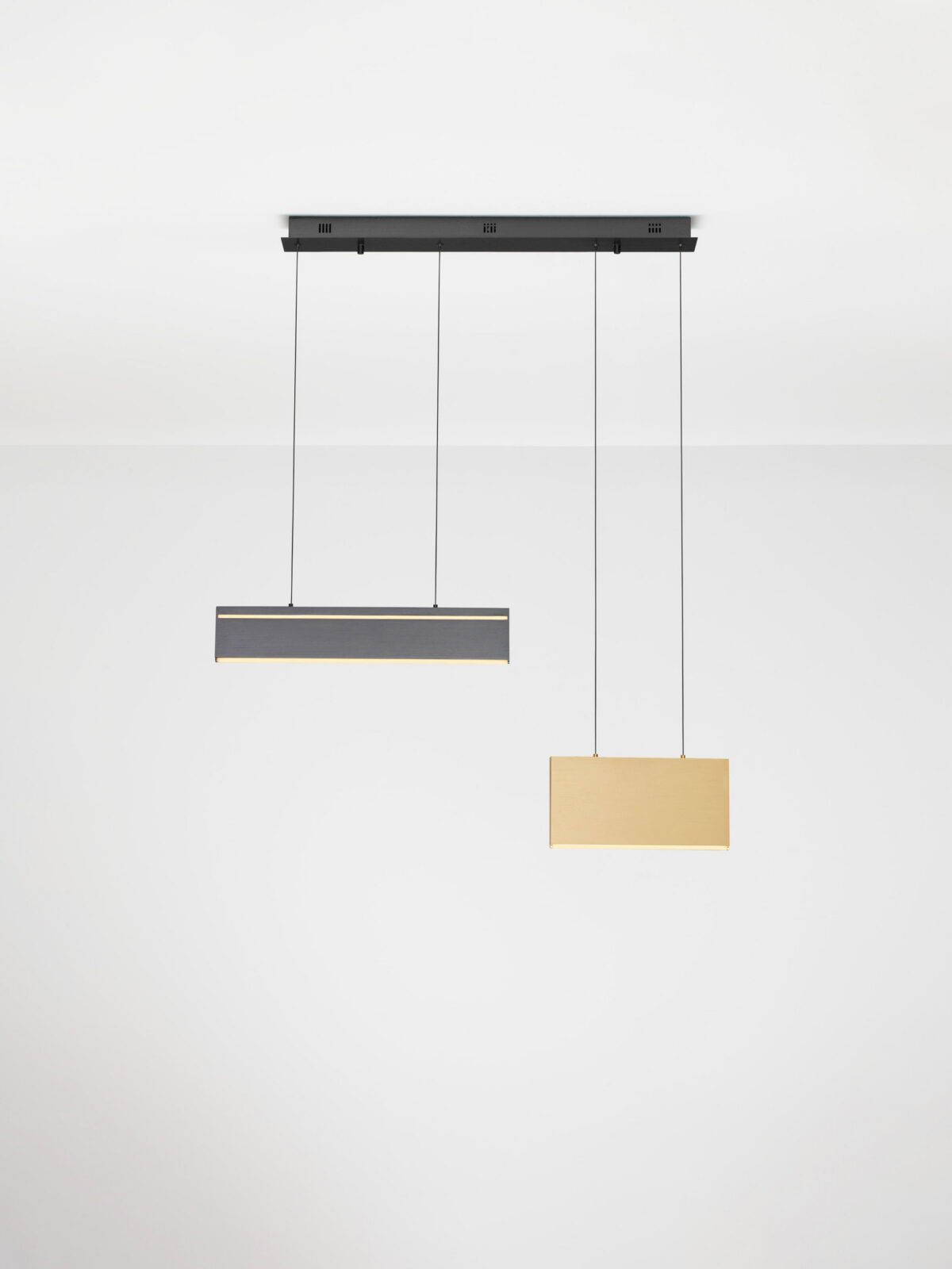 Полилей Nova Luce ALUNA 9190220 черен детайл 4