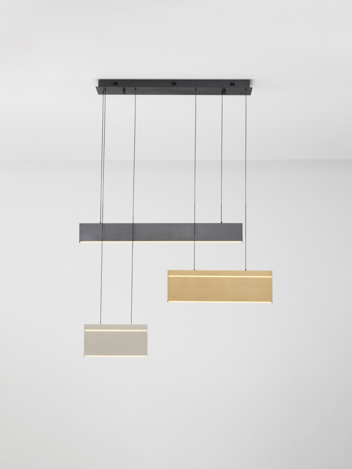 Полилей Nova Luce ALUNA 9190221 черен детайл 4