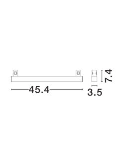Магнитно тяло Nova Luce DECORATIVE MAGNETIC 9190615 черен детайл 3