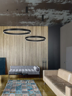Полилей Nova Luce MOTIF 9190840 черен