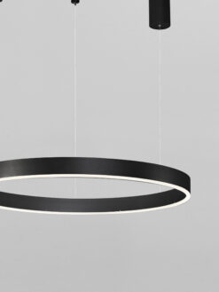 Полилей Nova Luce MOTIF 9190840 черен детайл 3