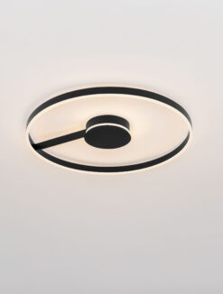 Плафониера Nova Luce SIENA 9190856 черен детайл 3