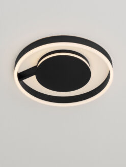 Плафониера Nova Luce SIENA 9190858 черен детайл 5