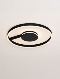 Плафониера Nova Luce SIENA 9190859 черен детайл 3