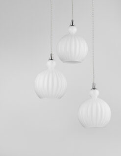 Полилей Nova Luce ODELL 9190882 бял детайл 2