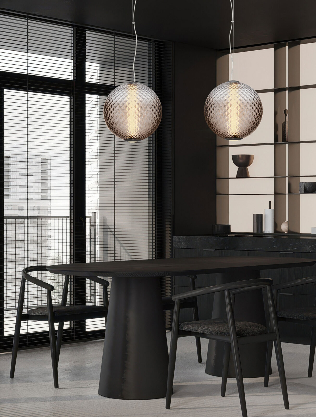 Пендел Nova Luce AORA 9191245 сив