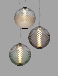 Пендел Nova Luce AORA 9191246 сив детайл 4