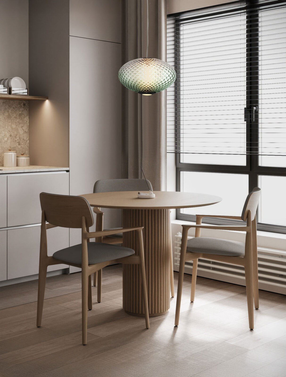 Пендел Nova Luce AORA 9191249 сив