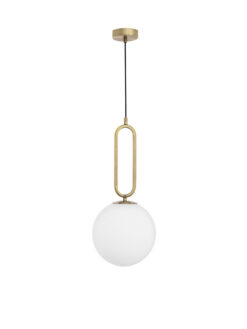 Пендел Nova Luce GRUS 9191251 бял в интериор