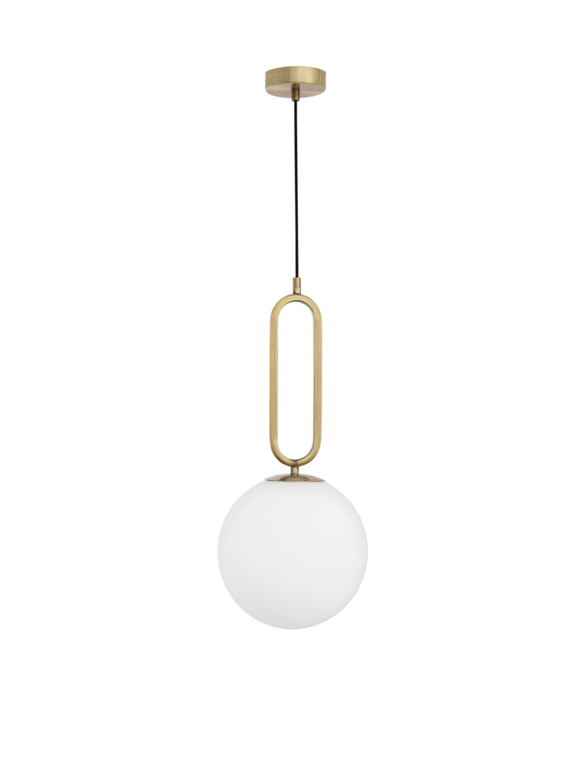 Пендел Nova Luce GRUS 9191251 бял в интериор