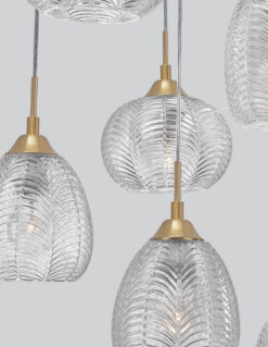 Полилей Nova Luce VARIO 9191544 златист детайл 2