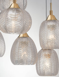Полилей Nova Luce VARIO 9191544 златист детайл 3